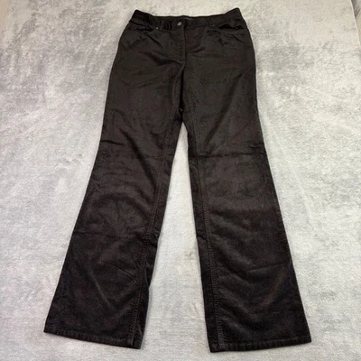 Elie Tahari Corduroy Pants Brown Bootcut Casual Career Women's 8 Preppy Y2K 90s - Image 1 of 4