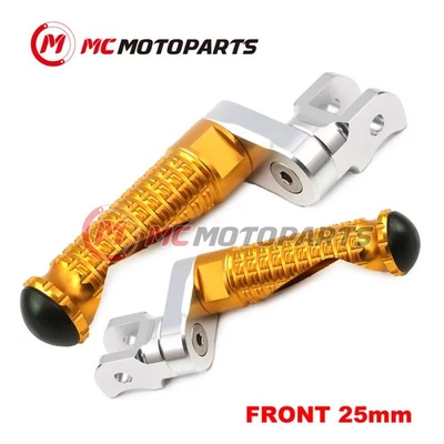 For Honda CBR600F (PC41) 12-15 14 13 MPRO 25mm Lowering GOLD Rider Foot Pegs Foto 1 de 4