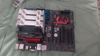 MSI  B85-G43 GAMING + PROCESADOR INTEL I5 +  MEMORIA CORSAIR 32GB + DISIPADOR - Imagen 1 de 4