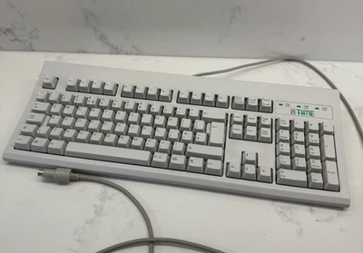 Key Tronic Vintage Time Computer Keyboard E06106UK504-C PS2 UK Keyboard Working - Image 1 of 4