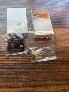 Surgical Steel Earrings and necklace - Light purple! New/unopened! - Picture 1 of 1