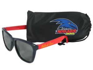 Adelaide Crows AFL Adult Youth Sunglasses Team Logo Soft Case - Picture 1 of 1