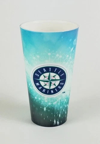 SEATTLE MARINERS Official Licensed Hard Plastic Thermo-Serv 20 Oz Tumbler Cup Cover