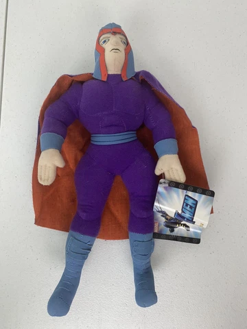 Magneto - Marvel X-Men - 13.5” Plush Toy Figure - 2003 Kellytoy - NEW w/ Tags Cover