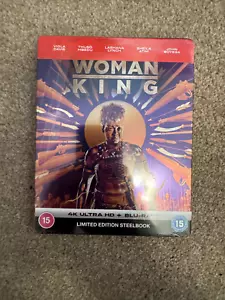 The Woman King - Limited Edition 4K Ultra HD & Blu-ray Steelbook Sealed - Picture 1 of 3