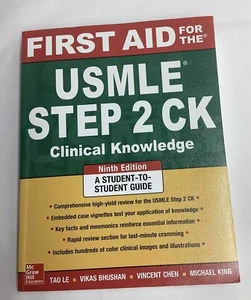 First Aid for the USMLE Step 2 CK, Ninth Edition 210916MGO/BA - Picture 1 of 5