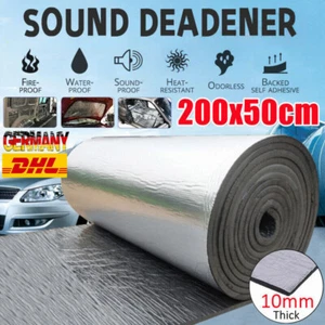 10mm,Schalldämmung Selbstklebend 2m KFZ Dämmmatte Isolierung.Schallschutzschaum - Bild 1 von 22