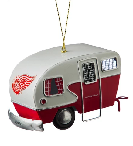 Team Sports America Metal Detroit Red Wings Camper Ornament Cover