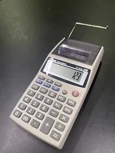 Canon Palm Printer ~ P1-DH II Business Calculator ~ 12 Digit - Picture 1 of 8