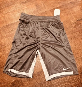 NWT Nike Dri-Fit Training Shorts Youth Boys XL Gray Standard Fit - Picture 1 of 4