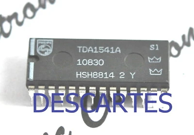 1pcs - PHILIPS TDA1541A double crown 16bit DAC Integrated Circuit (IC) - Genuine - Image 1 of 4