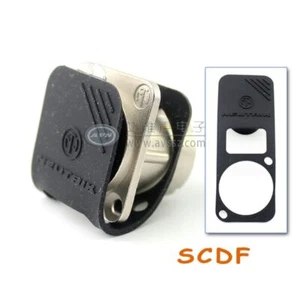 1 pieza Funda de goma NEUTRIK SCDF tipo D Base Mujer Polvo Impermeable Cubierta protectora - Imagen 1 de 6