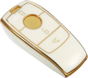 3 Button Key Fob Cover TPU Case for Mer-Benz E Class W213 E300W213 E200 17-19 - Picture 1 of 7