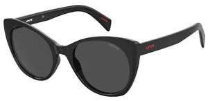 Levi's Lv 1015/S 807 (Ir) Black/Grey Sunglasses - Picture 1 of 4