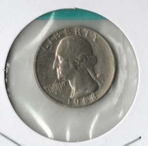 Moneda Estados Unidos 25 Céntimos 1968, de conjunto como nueva - Imagen 1 de 2
