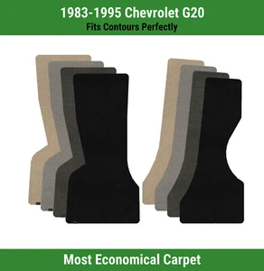 Lloyd Velourtex Front Row Carpet Mats for 1983-1995 Chevrolet G20 - Picture 1 of 71