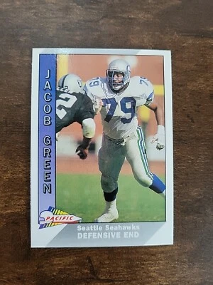 1991 Pacific Football Card #478 Jacob Green C1 - Image 1 of 2