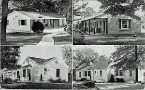 Latta's Tourist Court Indiana Postkarte unbesendet - Bild 1 von 2