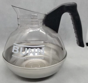 BUNN - 12-Cup - 06100.0101 - Easy Pour Black Unbreakable Decanter New Open Box - Picture 1 of 13