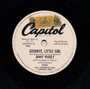 Lot of Five JIMMY WAKELY 78s with Promo/Radio Station/Disk Jockey/Sample Labels - Bild 1 von 5