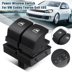 Driver Side Master Power Window Switch For VW Eos Golf GTI Passat Rabbit 2 Door - Picture 1 of 12
