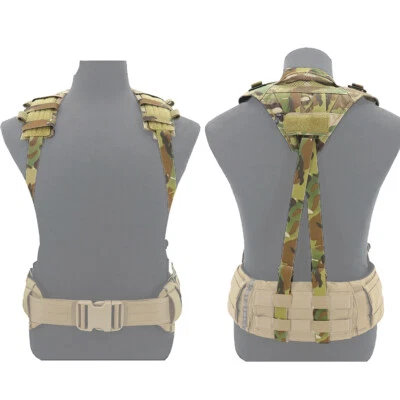 Tactical AVS Shoulder Padded Harness V-Strap for Multiple Waist Seals Belt - Image 1 of 4
