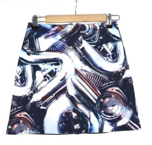 Bec & Bridge Women's Skirt A Line Printed Zip Size AUS 2 USA 2 UK 6 - Picture 1 of 8
