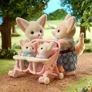 CALICO CRITTERS #CC2069 Fennic Fox Family NEW! - Picture 1 of 1