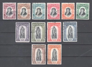 San Marino ~ 1935 Melchiorre Delfico, Sc# 169 - 180 usado (A773) - Imagen 1 de 2
