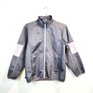 Air Jordan | Kids Full Zip Jacket Gray Size M 10/12 - Picture 1 of 9