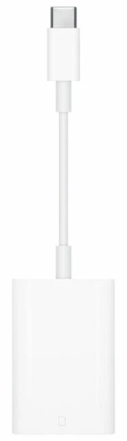 Apple USB-C to SD Card Reader Cable for iPad Pro (3rd Generation) - White