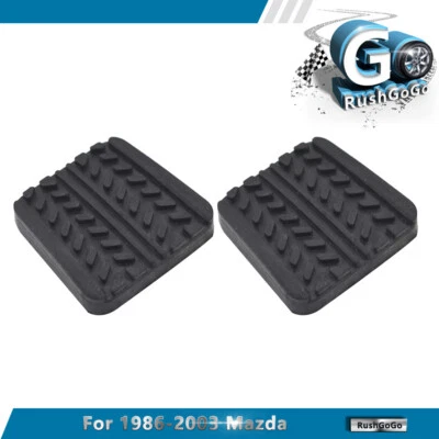 2 педали тормоза и сцепления колодки для Mazda 323 626 B2200 B2600 MX-3 MX-6 RX-7 MPV - Изображение 1 из 4