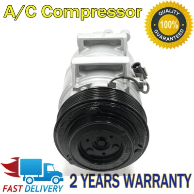 A/C AC Compressor W/ Clutch for 2004-2006 Volvo S60 S80 V70 2.5L Aluminum Alloy - Image 1 of 4