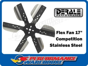 Derale 17" Heavy Duty Flex Fan Holden V8 253 308 HQ HJ HX HZ WB Torana LH LX UC - Picture 1 of 5