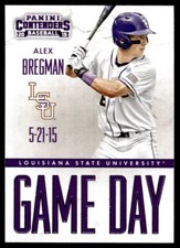 2015 Panini Contenders GAME DAY TICKETS Alex Bregman LSU Tigers #2 R1