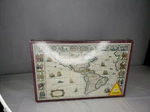 VINTAGE Piatnik (Austria) America Nova Tabula 1000 Piece Puzzle - New - Picture 1 of 4