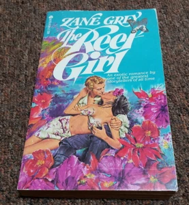 Zane Grey vintage paperback THE REEF GIRL, FIRST ACE PRINTING: NOVEMBER 1978 - Picture 1 of 4