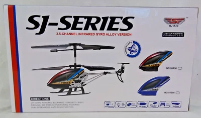 SJ-Series 3.5-channel R/C RC Helicopter BLUE NO.sj230 NEW - Image 1 of 4