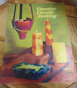 Vtg Creative Candle Making (1971) Booklet - 30 pgs - LaCresta Manufacturing - Picture 1 of 12