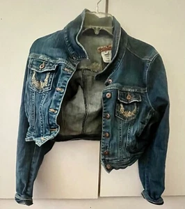 Denim Y2K Kids Jacket - Picture 1 of 5