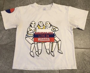 ASAP Rocky The Injured Generation Tour Live in Russia T Shirt Mens Large *flaws - Picture 1 of 15
