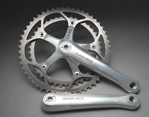 Shimano Dura Ace FC 7701 Crank Set / 170 mm / 52 / 42 T / 2003 / Arm 7700 - Picture 1 of 16