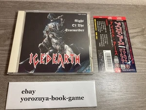 Iced Earth Night Of The Stormrider TECX-25189 obi Japan import - Picture 1 of 4