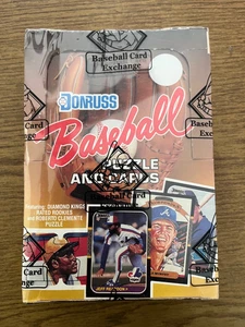 1987 Donruss Baseball wax Box BBCE  wrapped - Picture 1 of 2