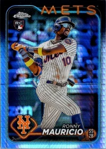2024 Topps Chrome #28 Ronny Mauricio Prisma Rifrattori - Foto 1 di 2