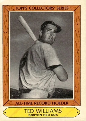 1985 Topps Woolworth All Time Record Holders #38 Ted Williams - Image 1 of 2