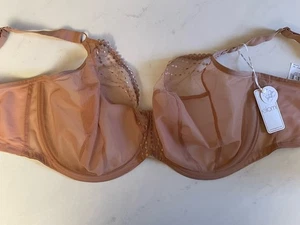 $69 Elomi Matilda Plunge Bra Cafe 40M EL8900 J-HOOK - Picture 1 of 6