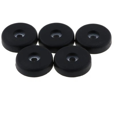 5 Stück 40x10mm Schrank Verstärker Lautsprecher Isolation Gummi Füße Pads - Bild 1 von 4