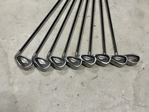 Used Callaway Big Bertha 1996 Iron Set 4-PW Callaway RCH 75 Firm Flex Graphite - Picture 1 of 4
