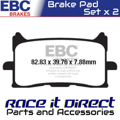 Pastillas de freno delanteras HONDA CB 650 R E-CLUTCH 2024 HH EBC Foto 1 de 4